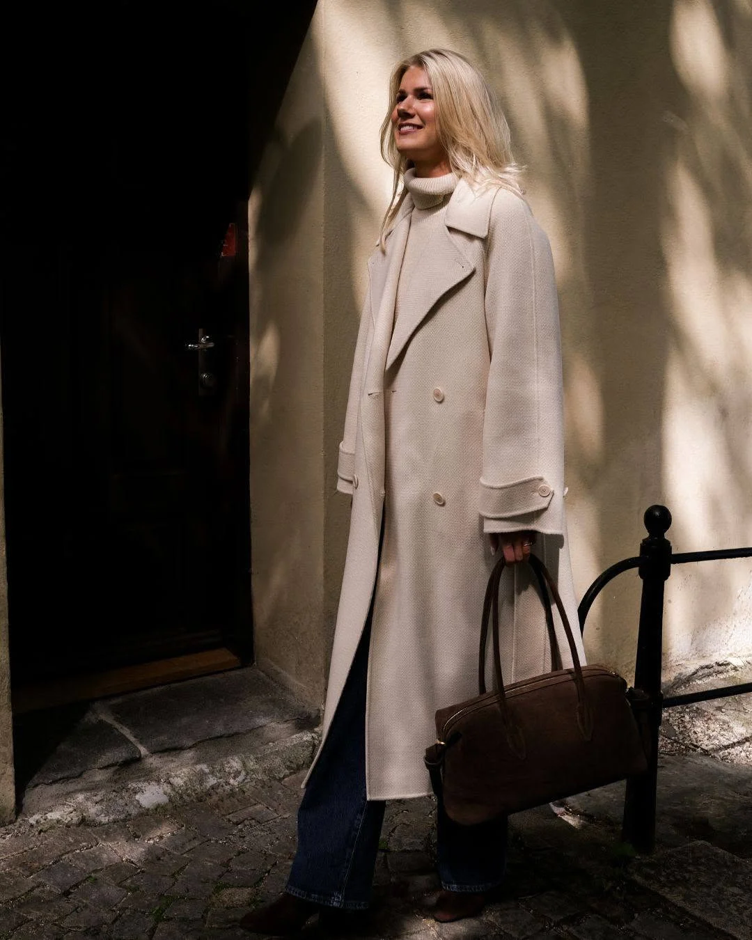 fall outfits with coat 2026 Elegant Ivory Tailoring That Never Goes Out of Style