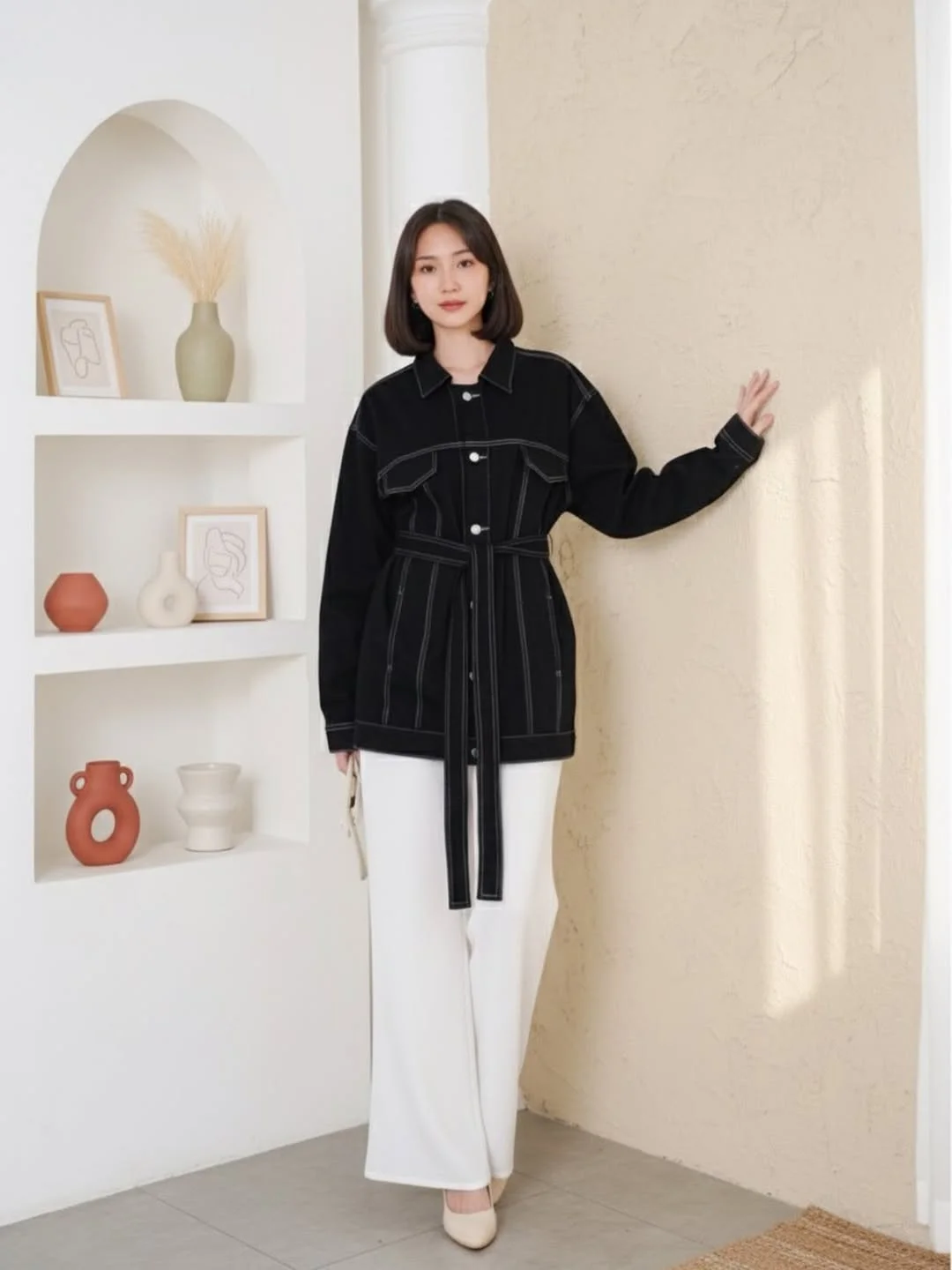 fall outfits with jacket 2026 Elevate Everyday Style with a Tailored Belted Jacket