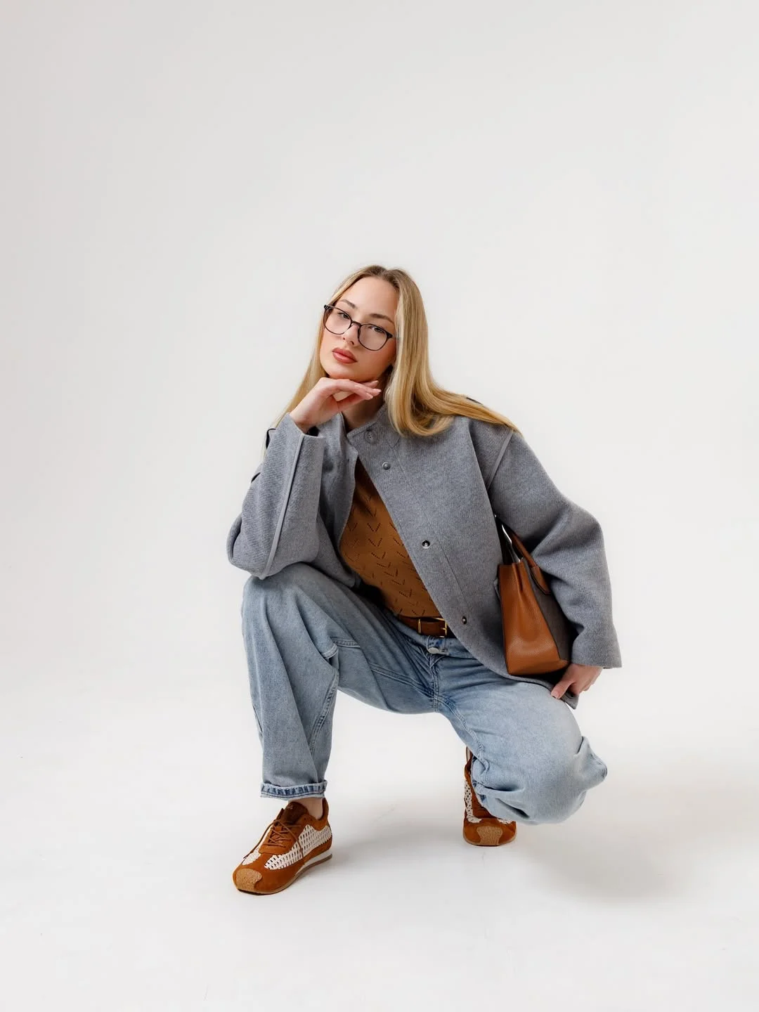 fall outfits with jeans and sneakers 2026 Tailored Outerwear with Vintage-Inspired Sneakers