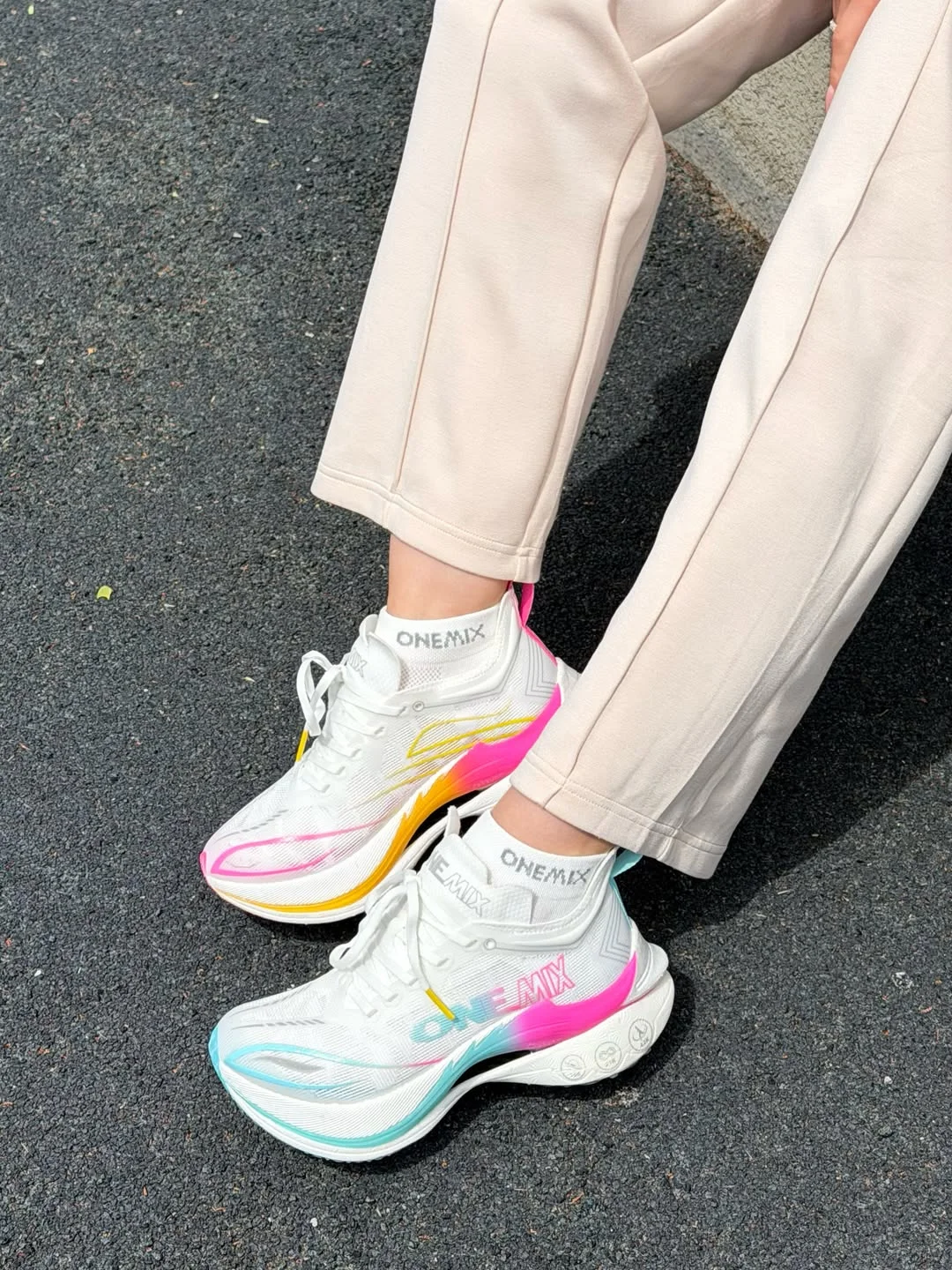 fall outfits with sneakers 2026 Colorful Performance Sneakers for Active Fall Days