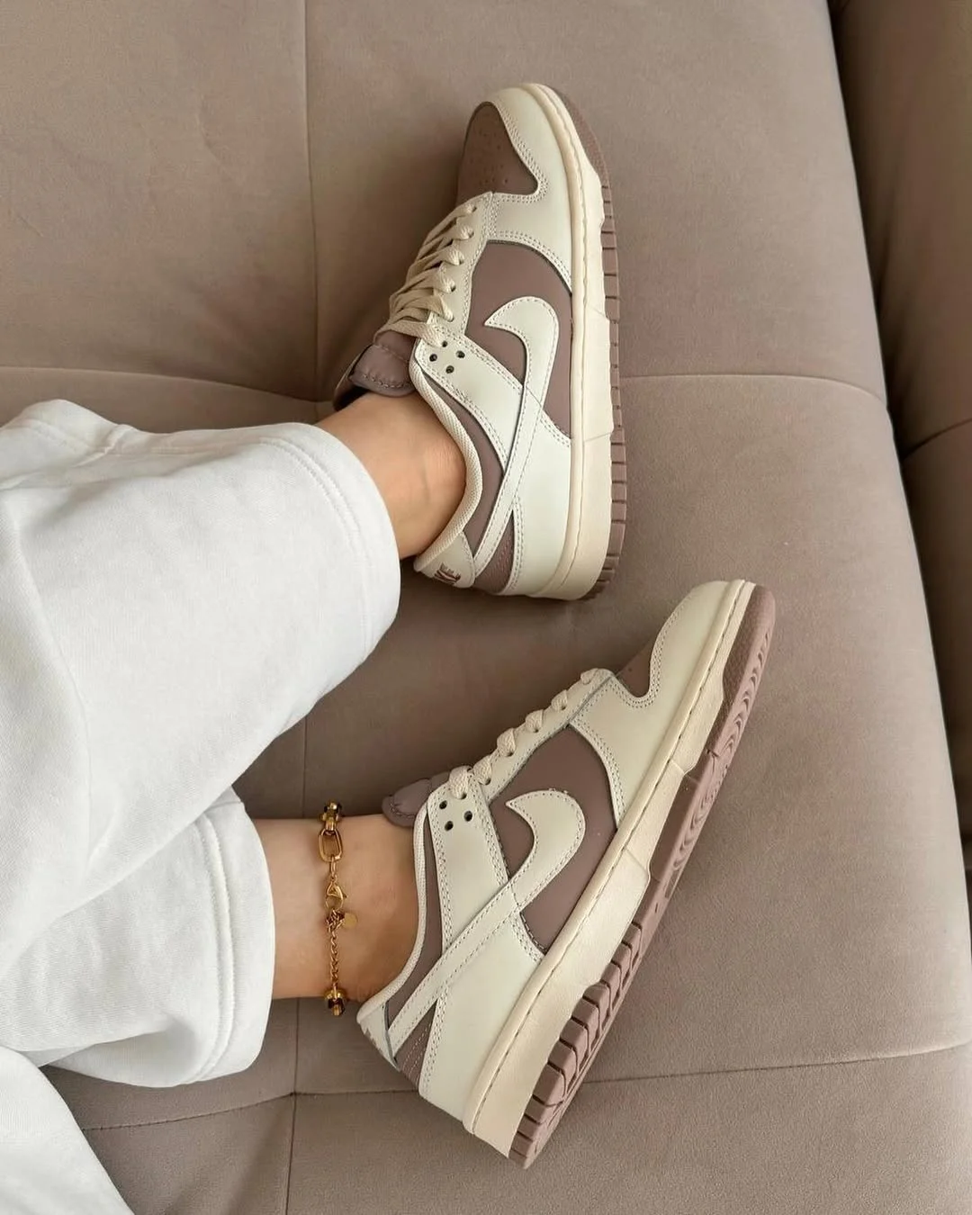 fall outfits with sneakers 2026 Mocha-Toned Sneakers for Effortless Everyday Style