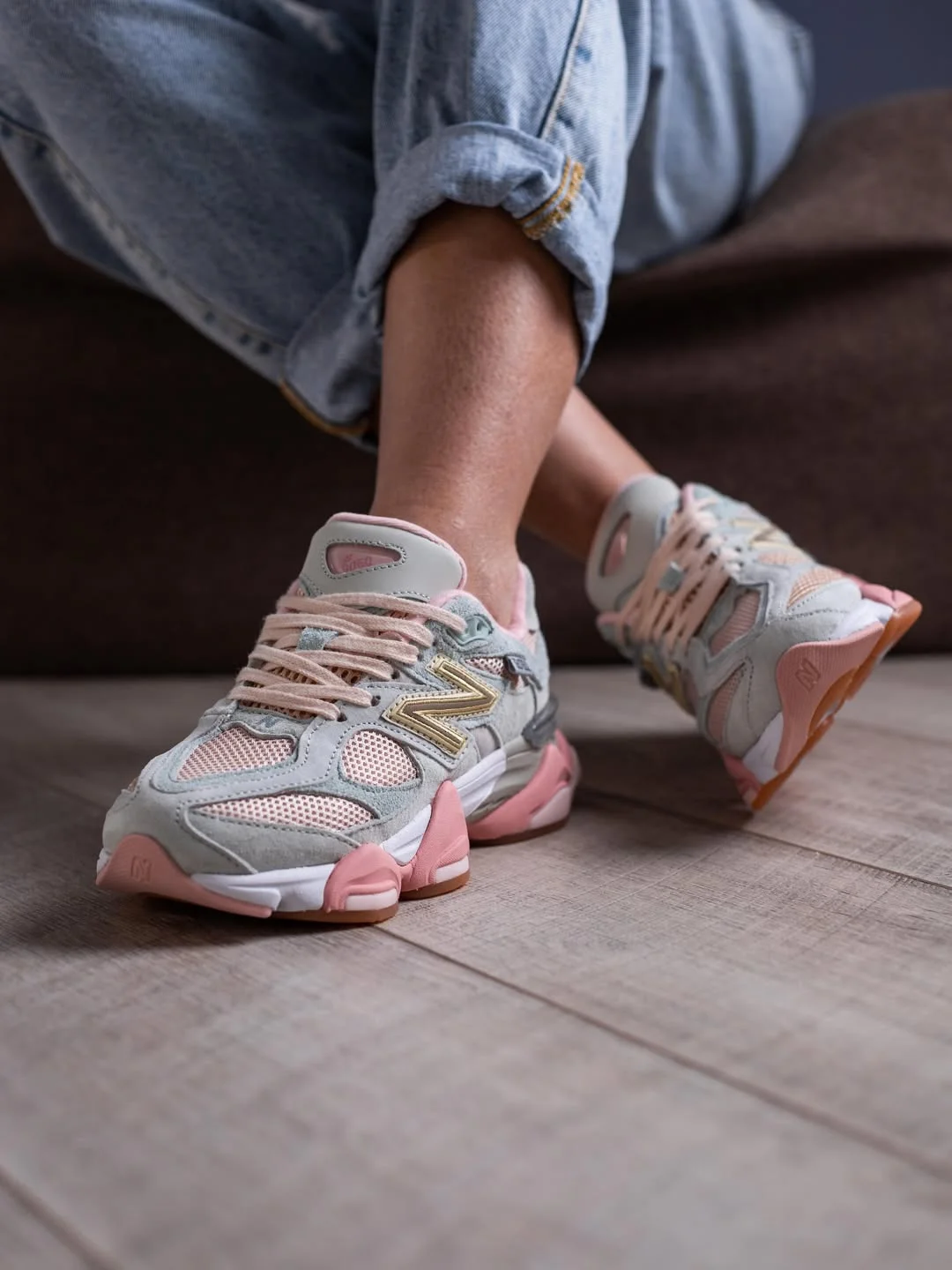 fall outfits with sneakers 2026 Pastel Retro Runners With Relaxed Denim Energy
