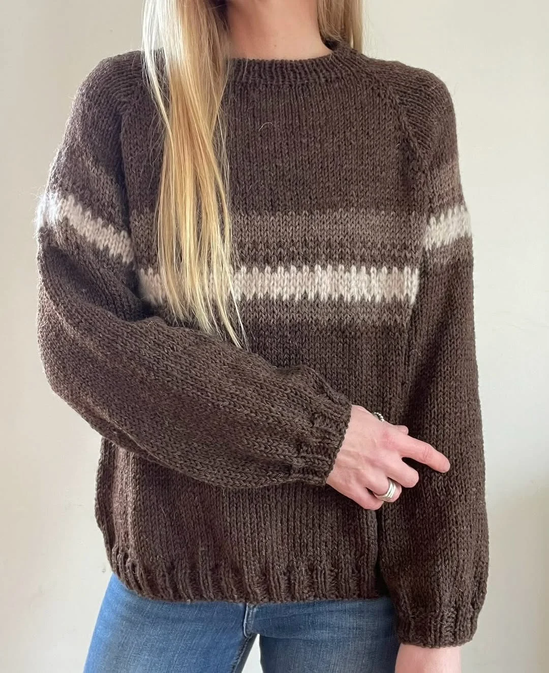 fall outfits with sweater 2026 Chocolate Brown Knit With Vintage Athletic Energy