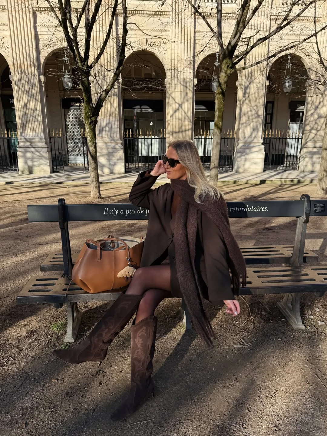 fall outfits with tights 2026 Chocolate Brown Layers That Feel Effortlessly Parisian