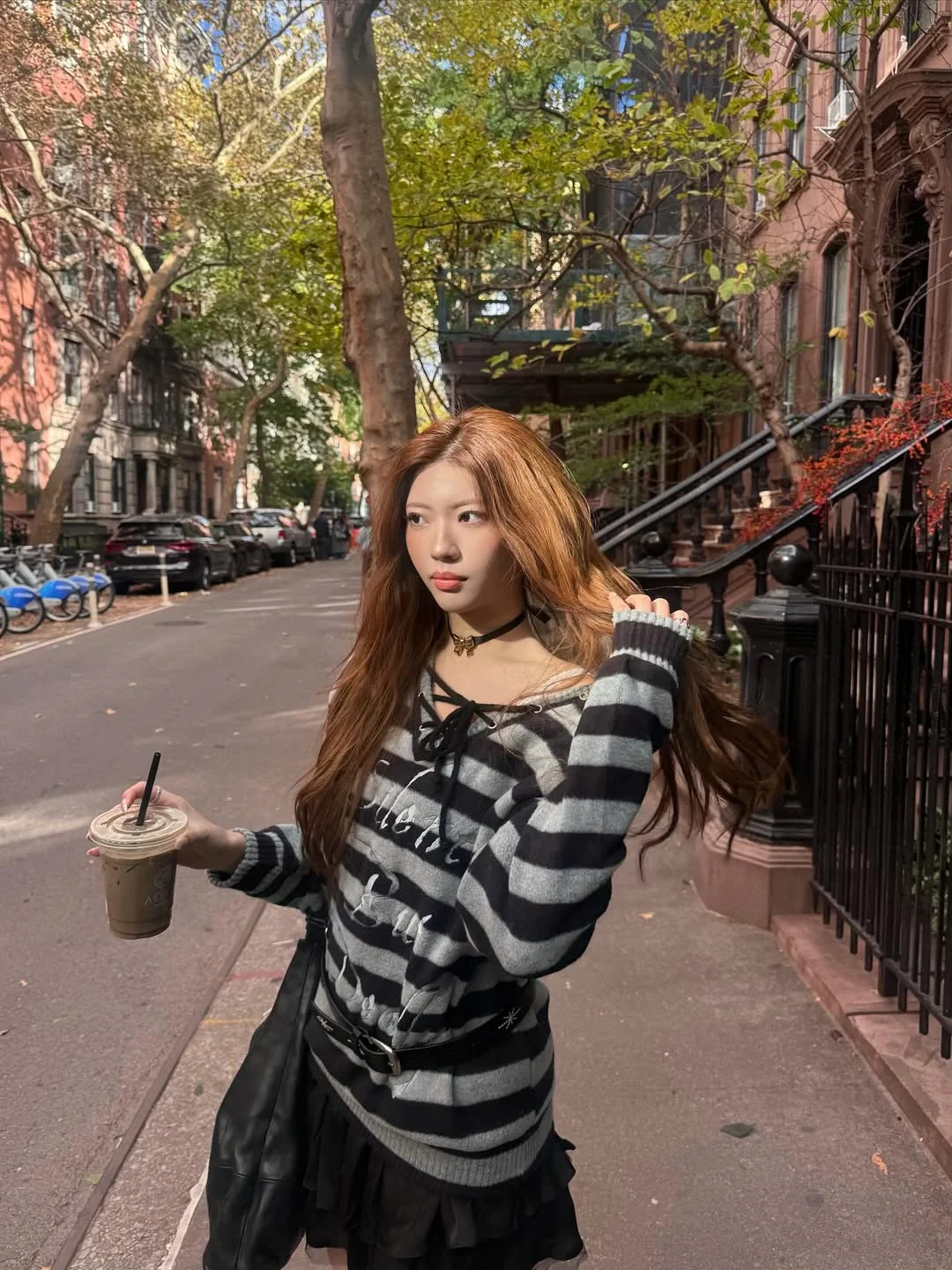 fall street style NYC outfits 2026 Soft Grunge Layers And Downtown Cool Girl Styling