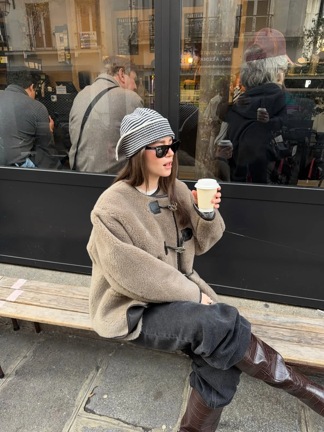 fall travel wardrobe for women 2026 Textured Layers That Bring Parisian Café Energy