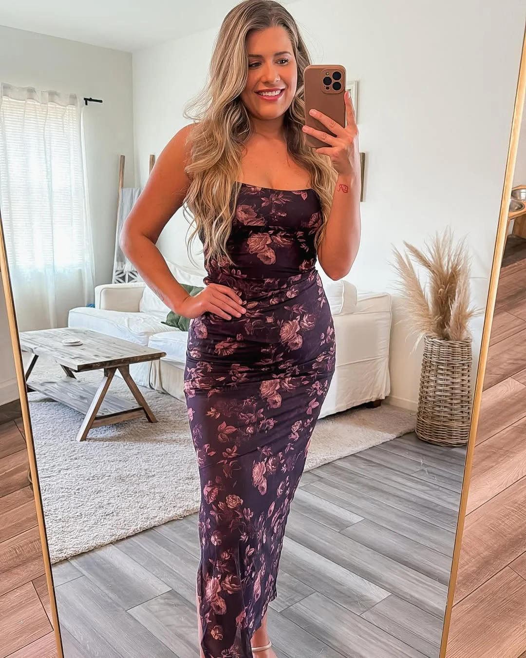 fall wedding guest dress 2026 Dark Floral Satin Dresses That Feel Romantic For November Evenings