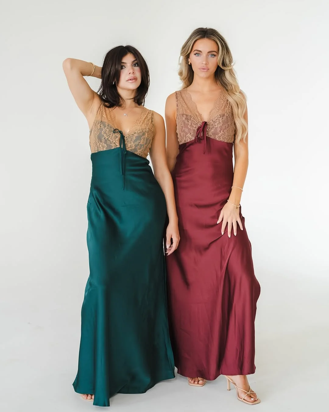 fall wedding guest dress 2026 Lace And Satin Combinations That Make Eveningwear Feel Softer