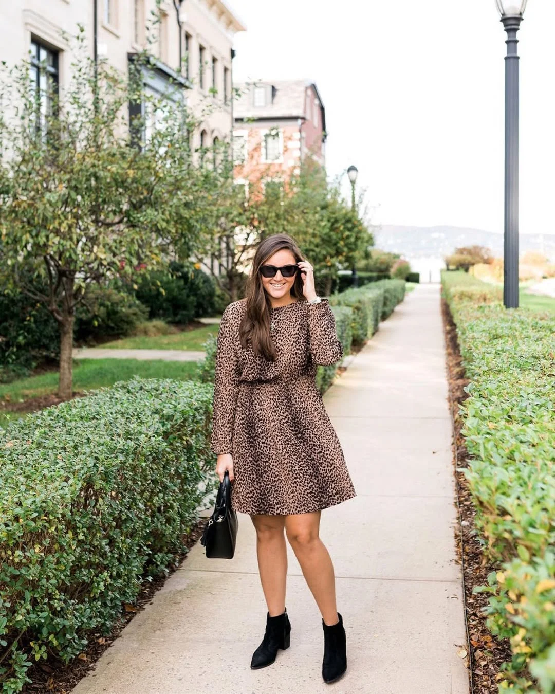 fall work outfits 2026 Leopard Print Dresses That Add Personality to Office Style