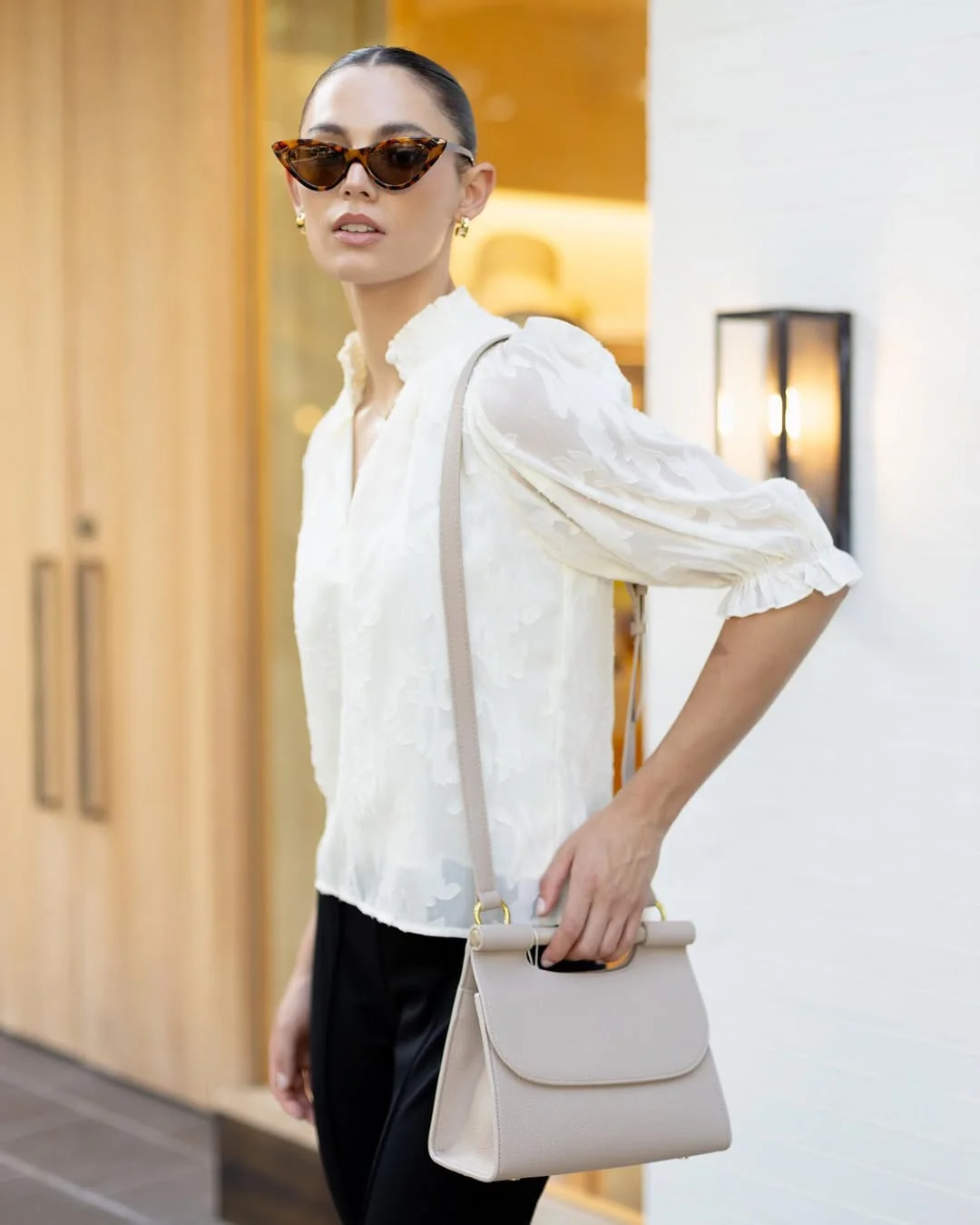 fall work outfits 2026 Soft White Blouses That Instantly Elevate Office Basics