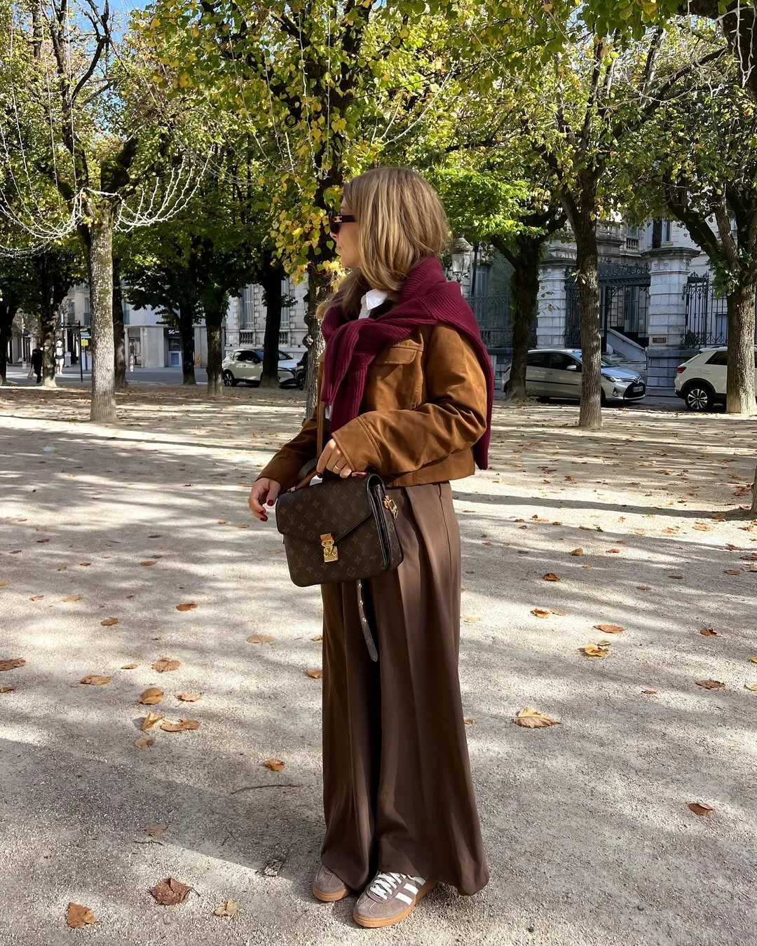 fall work outfits 2026 Rich Chocolate Tones That Make Casual Workwear Feel Elevated