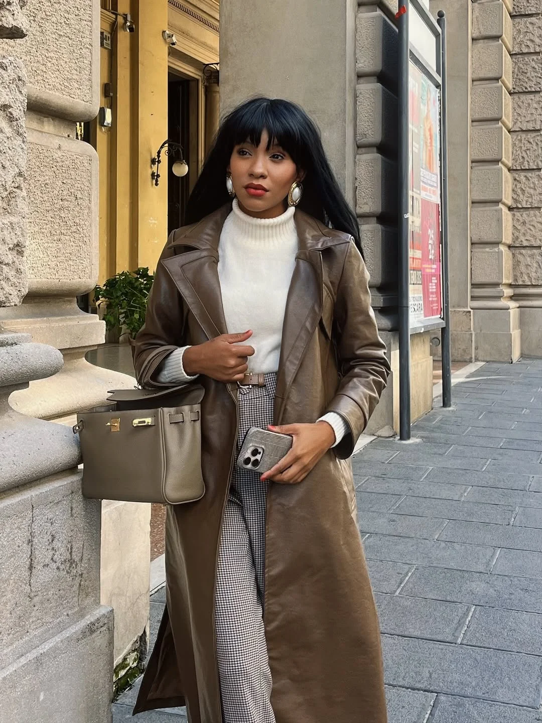 New trends: fall fashion 2026 Leather Coats and High Neck Knits Are Returning as the Ultimate Power Combination