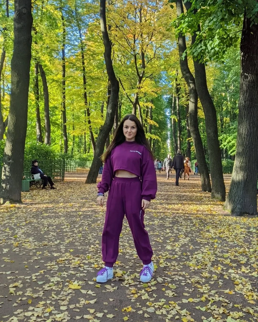 nice fall outfits 2026 Coordinated Plum Athleisure For Relaxed Weekend Adventures