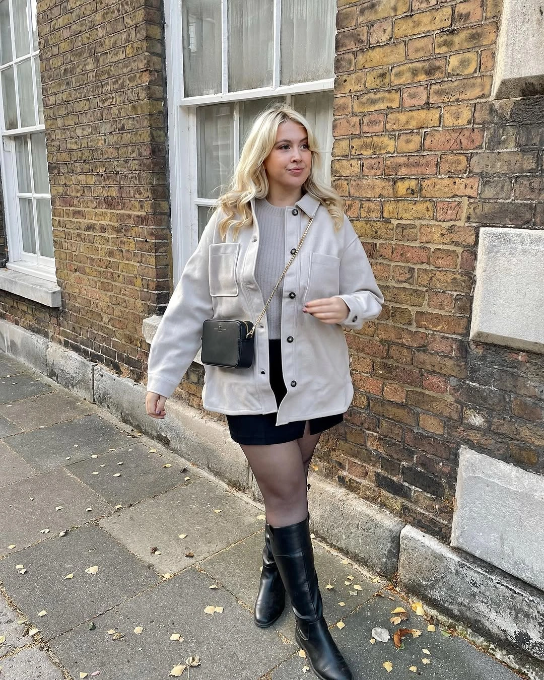 nice fall outfits 2026 Neutral Layers With Tall Boots For Everyday Confidence