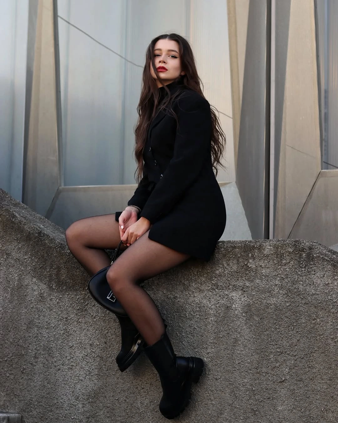 nice fall outfits 2026 The Little Black Blazer Dress That Always Feels Sophisticated