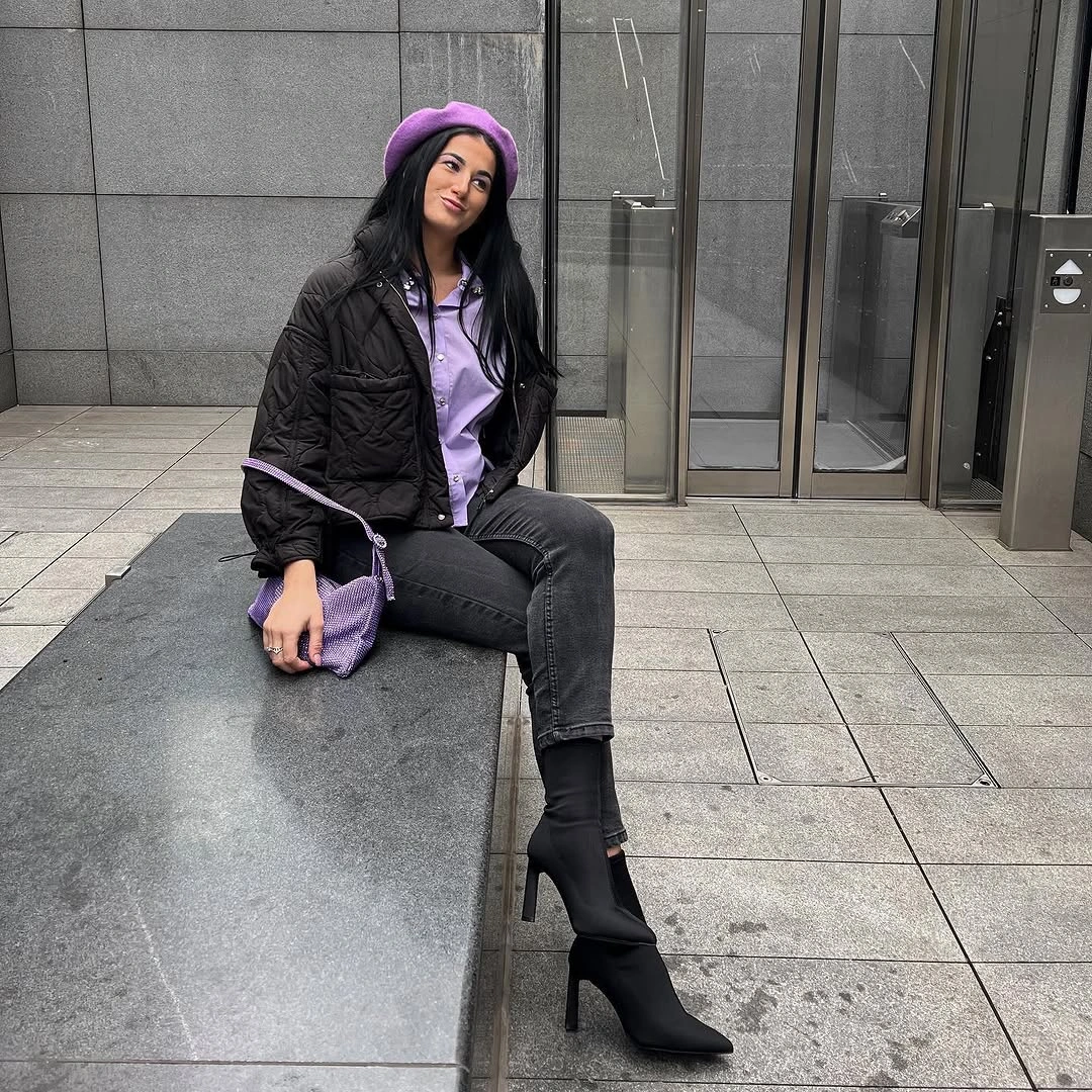 nice fall outfits 2026 Unexpected Lavender Accents That Brighten Cloudy Fall Days