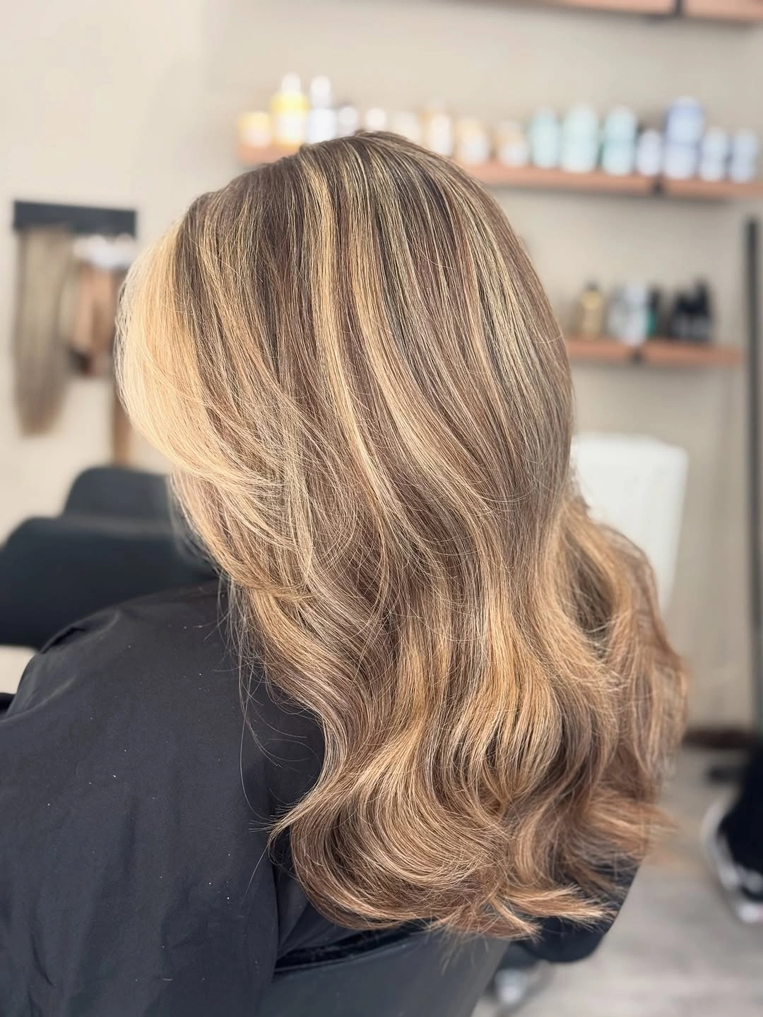 beige blond hair color Rich Beige Blonde Balayage with Velvety Dimension