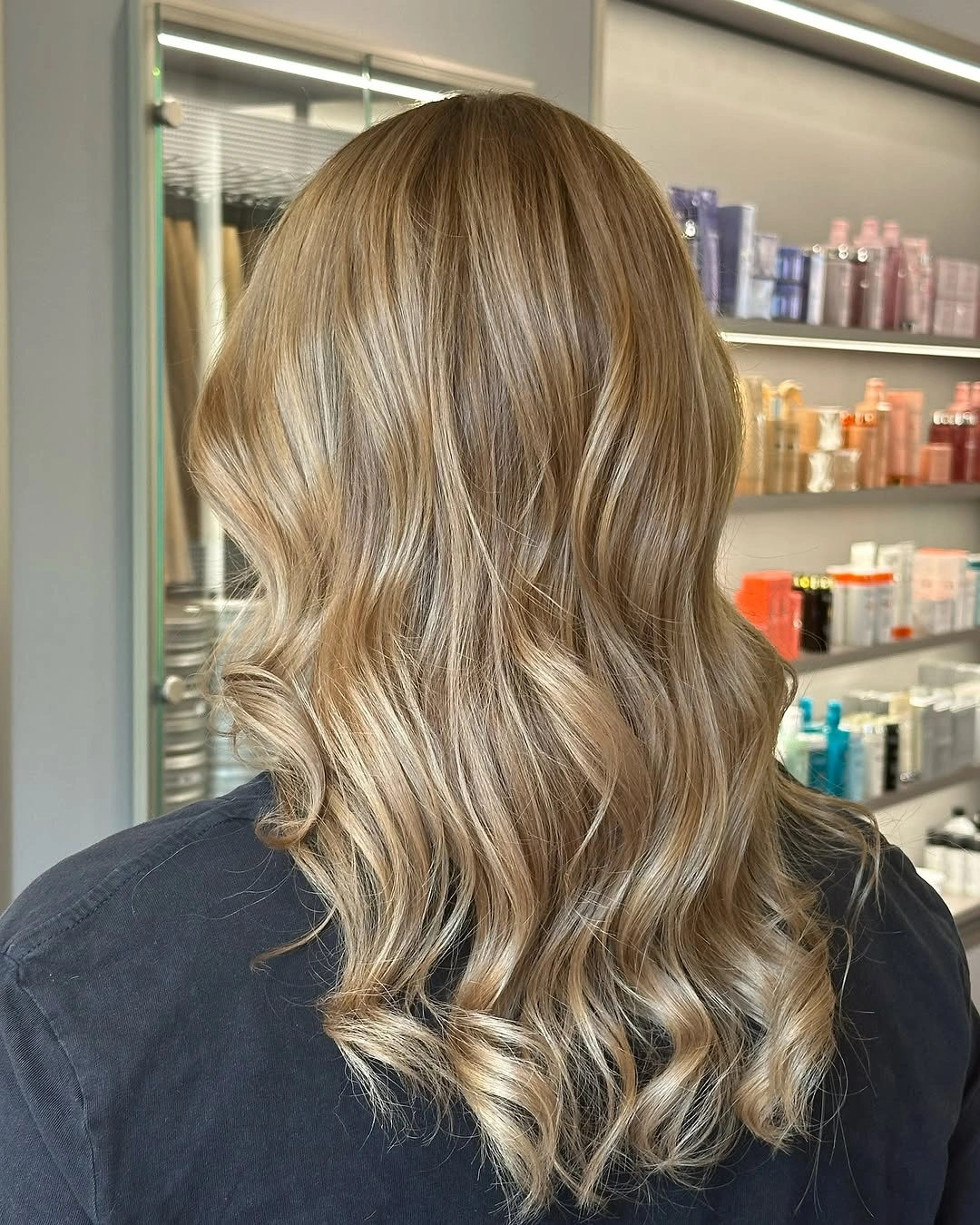 beige blond hair color Smoky Beige Blonde with Effortless Beach Waves