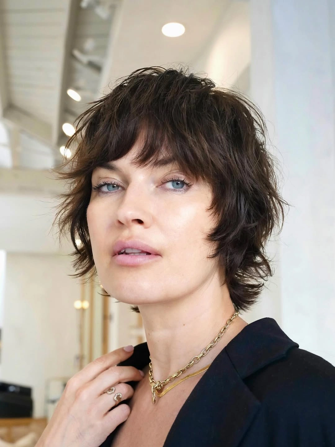 bixie haircut Voluminous Shaggy Bixie with Effortless Texture