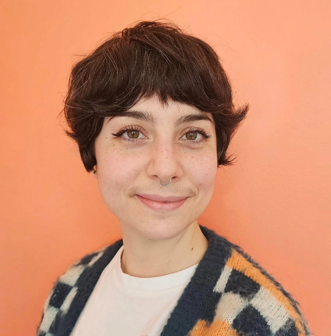 bixie haircut Playful French-Inspired Bixie with Soft Texture