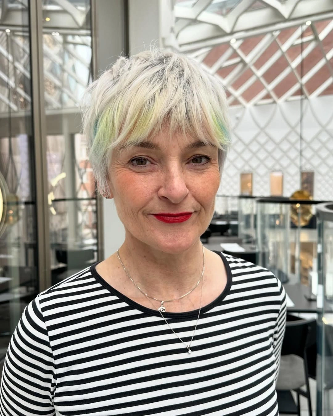 bixie haircut Fresh Platinum Bixie for Confident Older Women