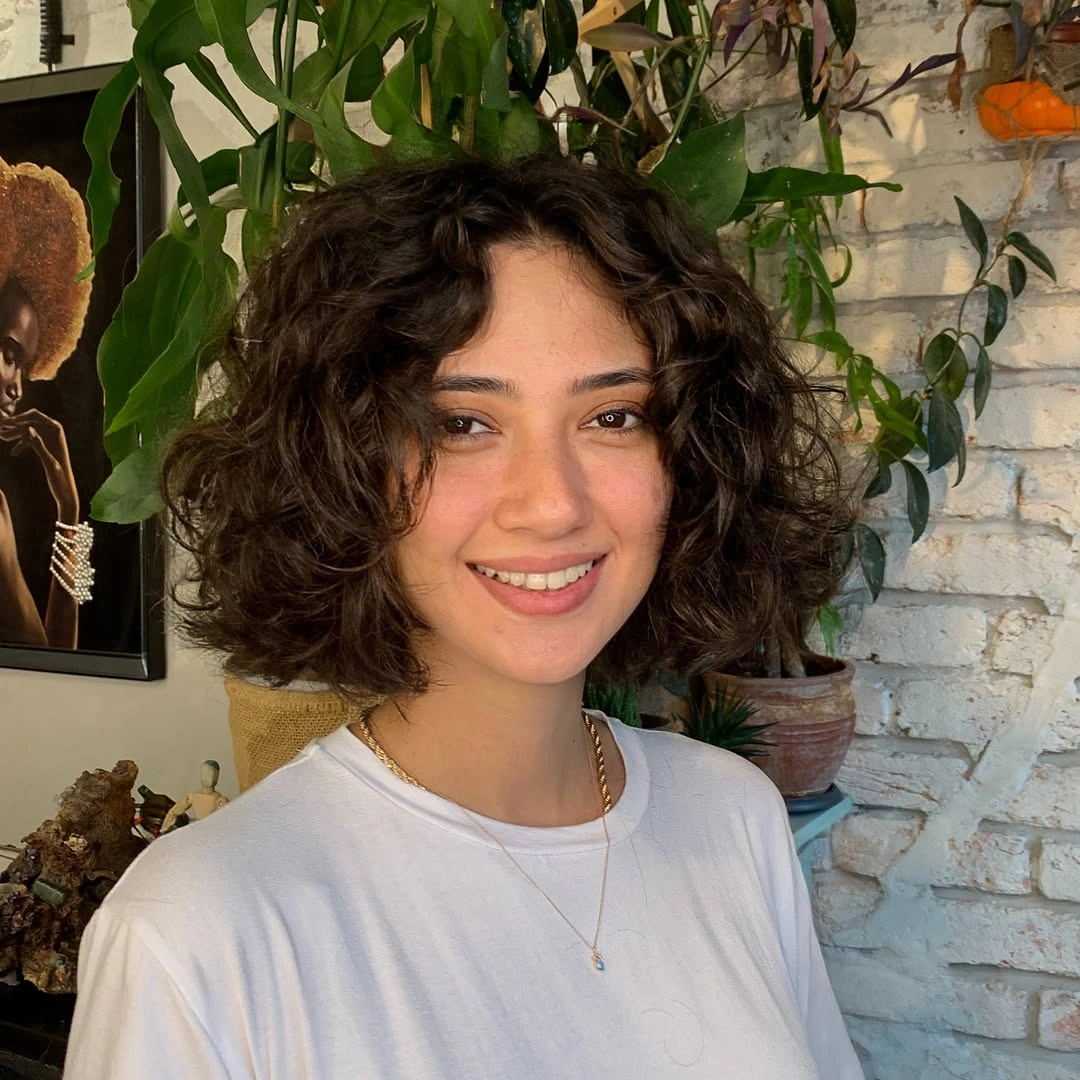 bobbed haircut for women Textured Curly Bob Full of Personality