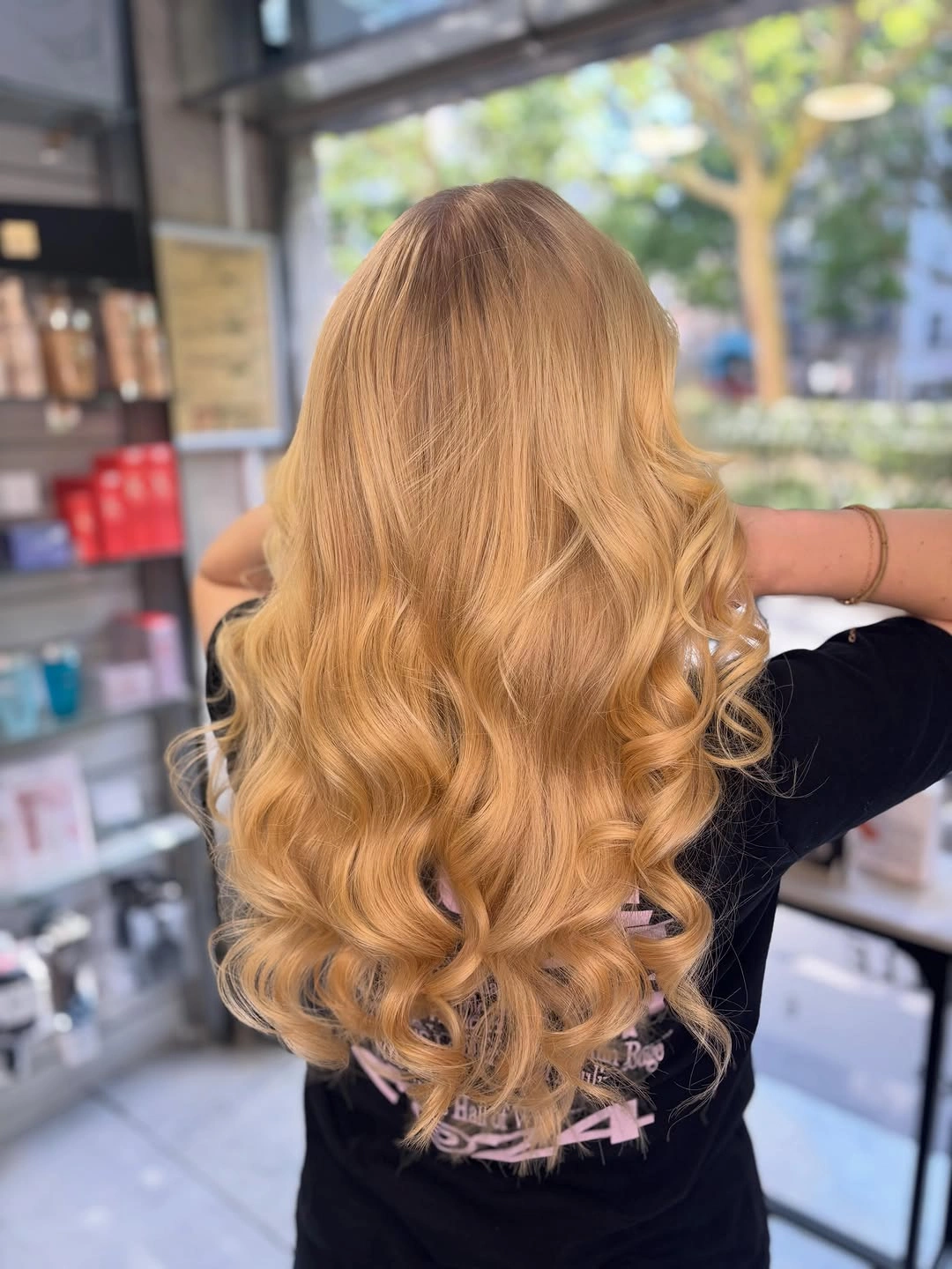 body waves hairstyle Golden Honey Waves That Flow Like Silk