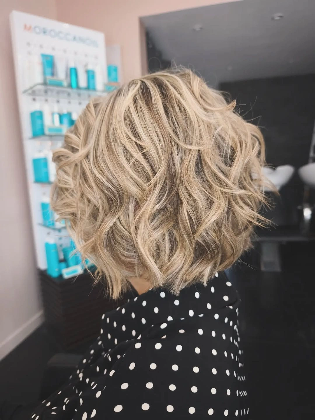 body waves hairstyle Soft Beige Blonde Texture With Natural Volume