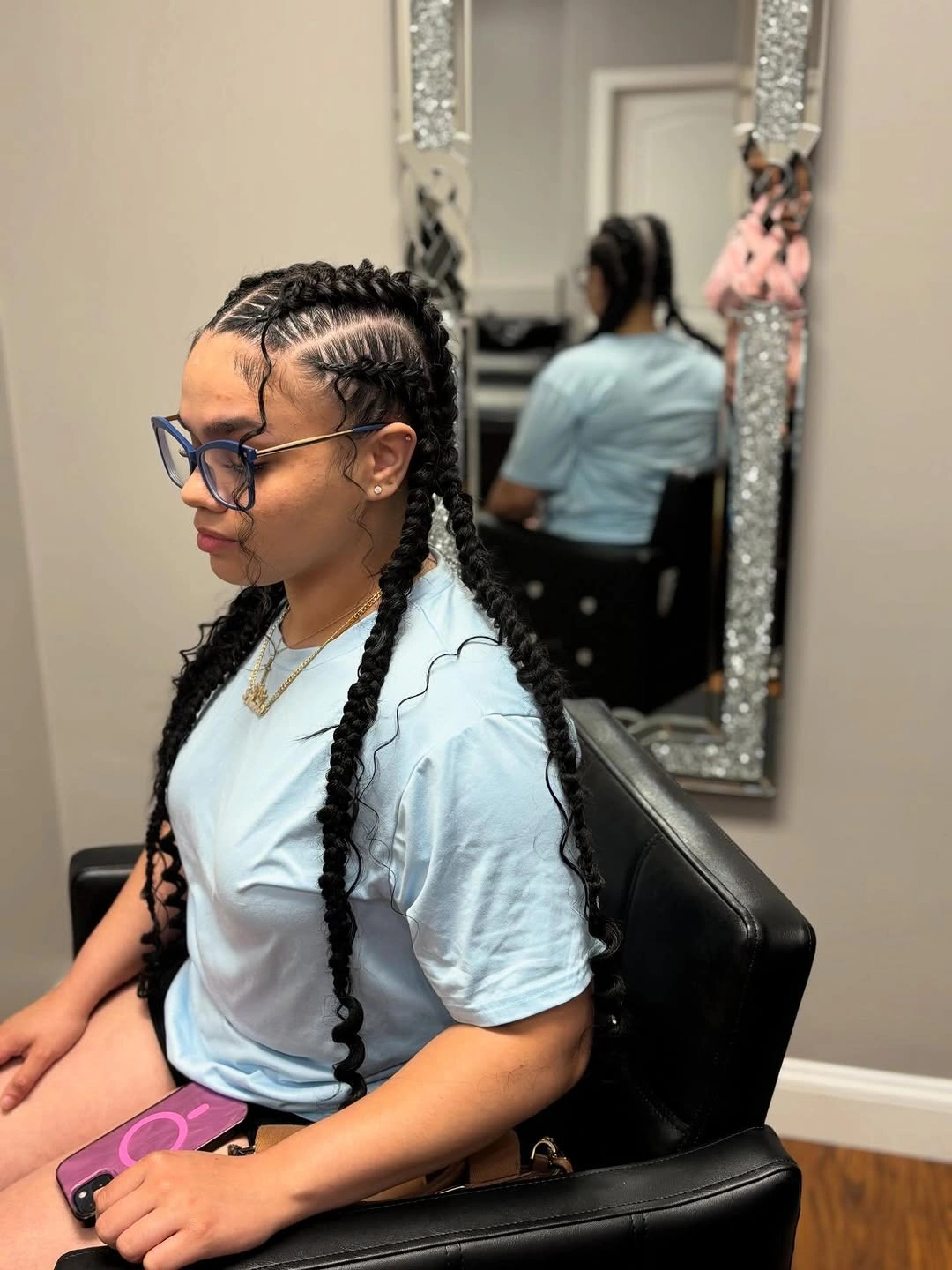 butterfly braids hairstyle Classic Butterfly Braids with Long Defined Length