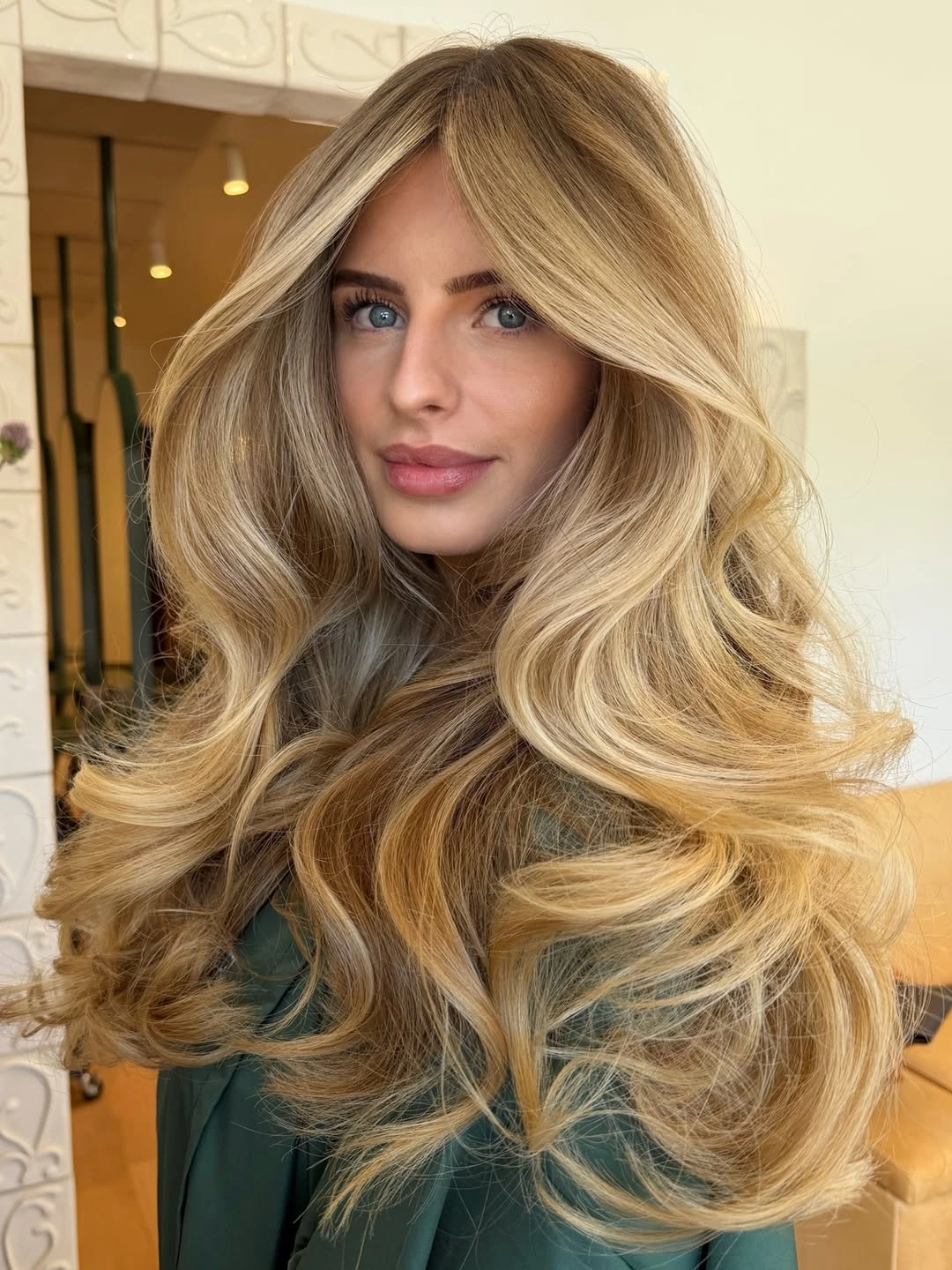 Fall blonde hair colour 2026 Golden Butter Blonde With Luxurious Volume