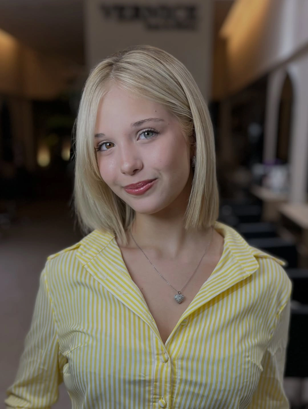Fall blonde hair colour 2026 Classic Butter Blonde Blunt Bob