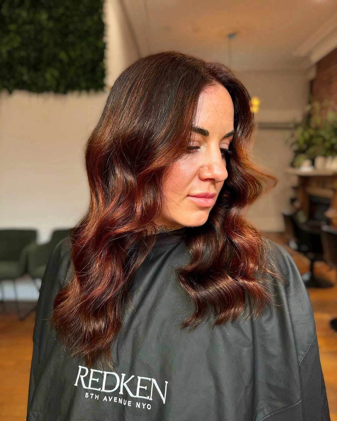 Fall brunette hair colour 2026 Rich Auburn Brunette for Cozy Autumn Evenings