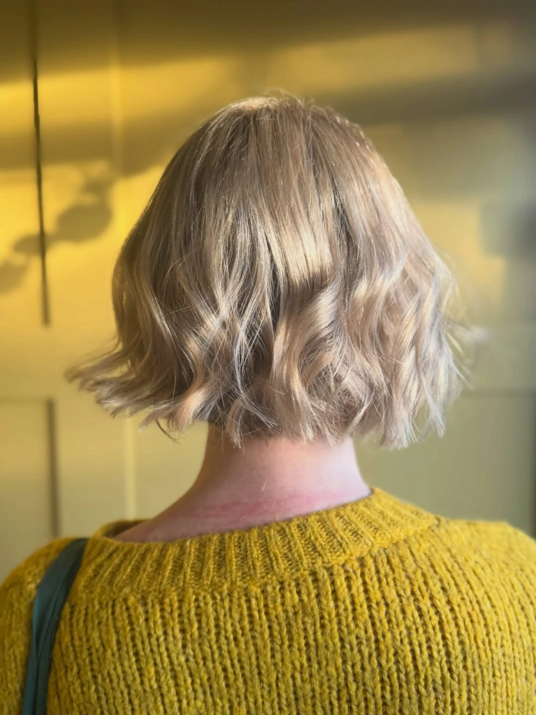 fall French Bob 2026 Textured Blonde Bob with Flipped Ends