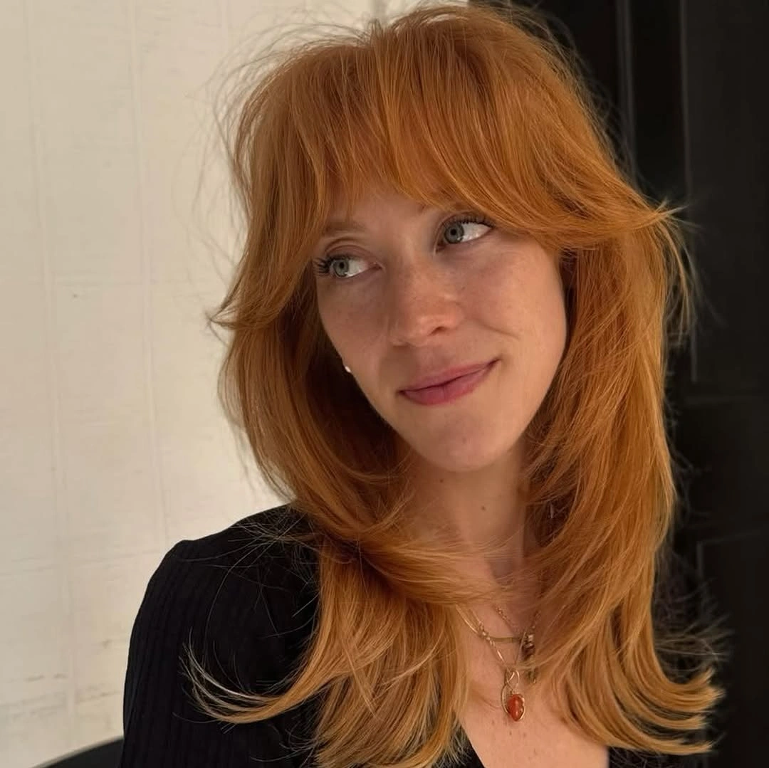 fall haircuts for women 2026 Warm Copper Layers That Capture The Light