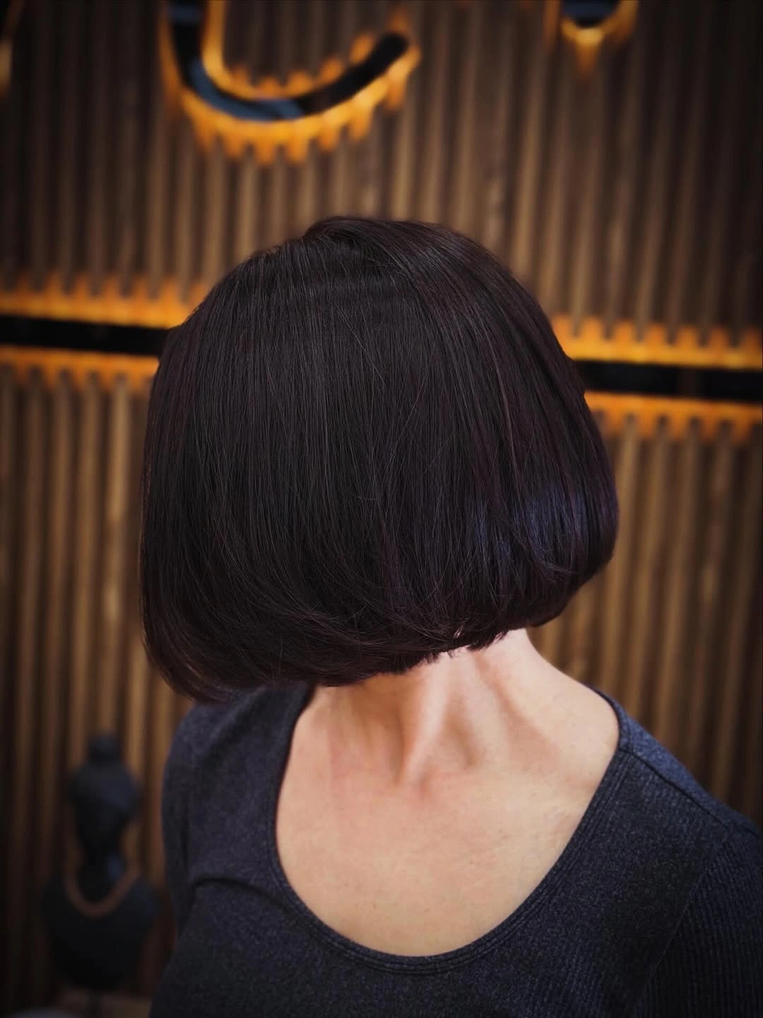 fall haircuts for women 2026 Classic Precision Bob With Soft Curved Ends