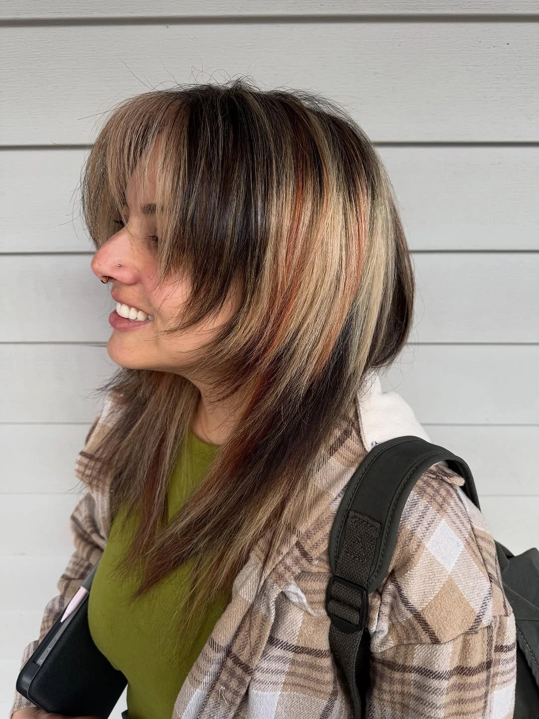 fall hairstyles 2026 Modern Wolf Layers with Chunky Face-Framing Highlights
