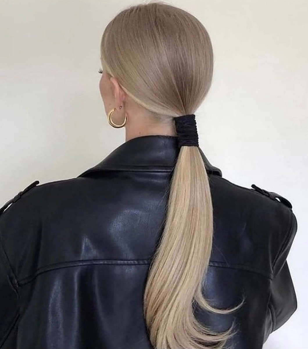 Fall hairstyles for office 2026 Low Sleek Ponytail with Minimalist Finish