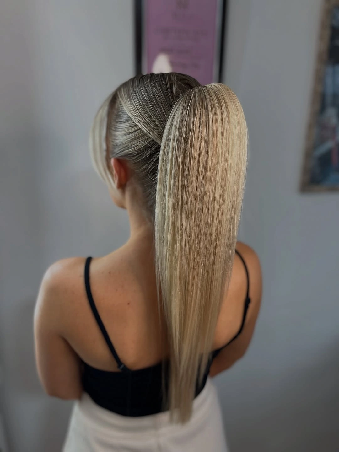 Fall hairstyles for office 2026 Ultra Sleek High Ponytail for a Power Dressing Moment