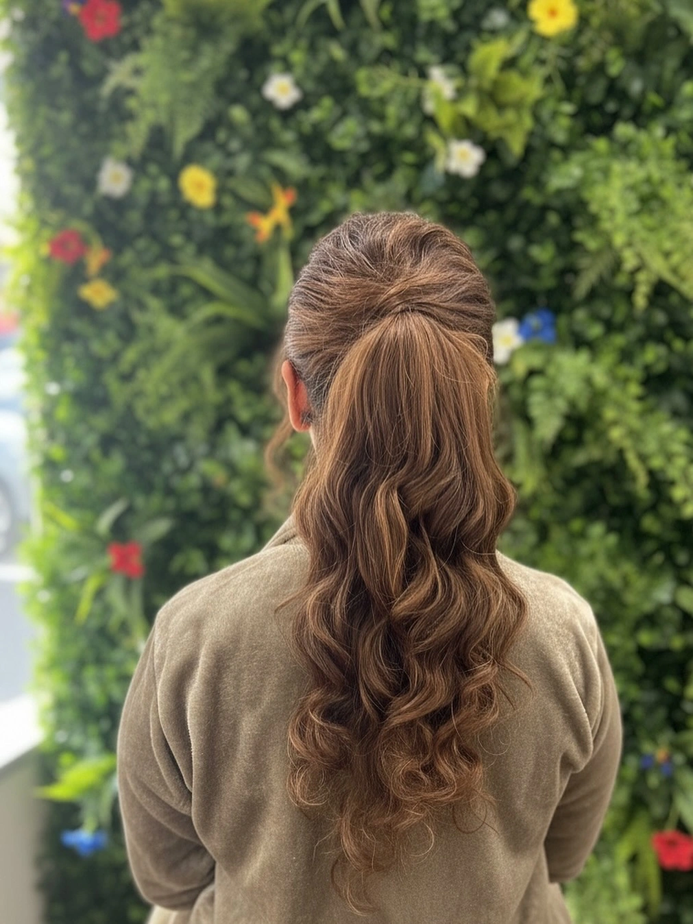 Fall hairstyles for office 2026 Soft Half-Up Waves with Everyday Volume