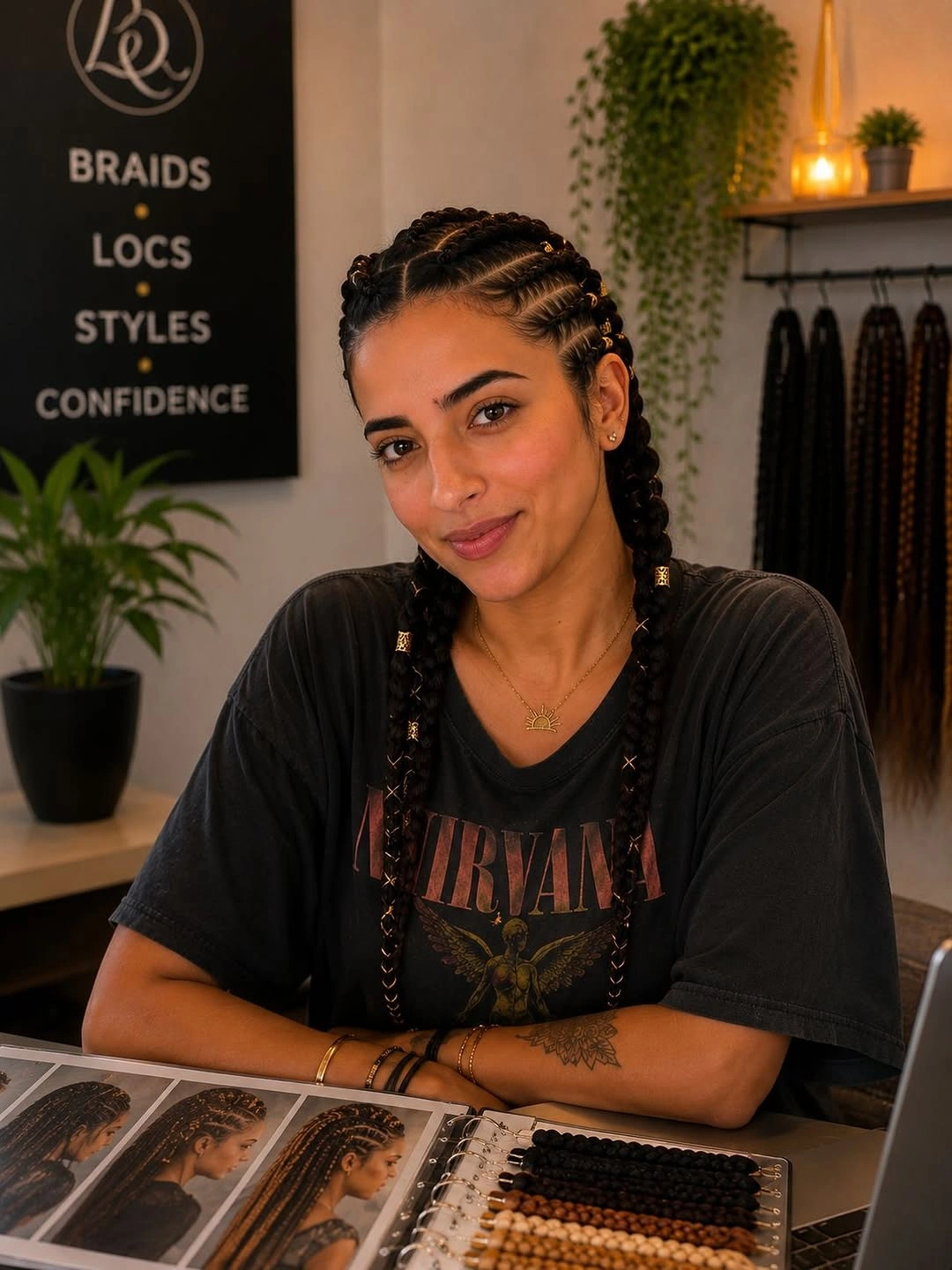 Fall hairstyles for office 2026 Protective Braided Office Style with Modern Confidence