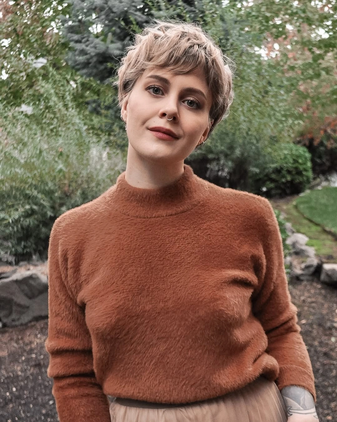 Fall hairstyles for short hair 2026 Soft Textured Pixie For Cozy Fall Days
