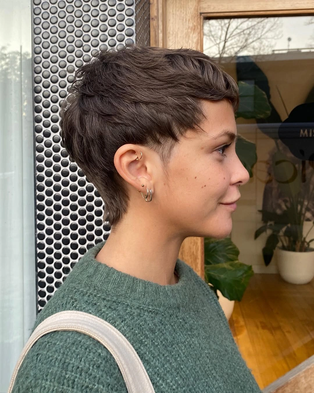 fall pixie haircut ideas 2026 Precision Tapered Pixie With Clean Architecture