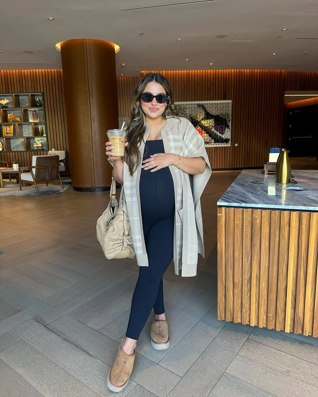 fall pregnancy outfits 2026 Neutral Lounge Sets That Blur the Line Between Home and Outings