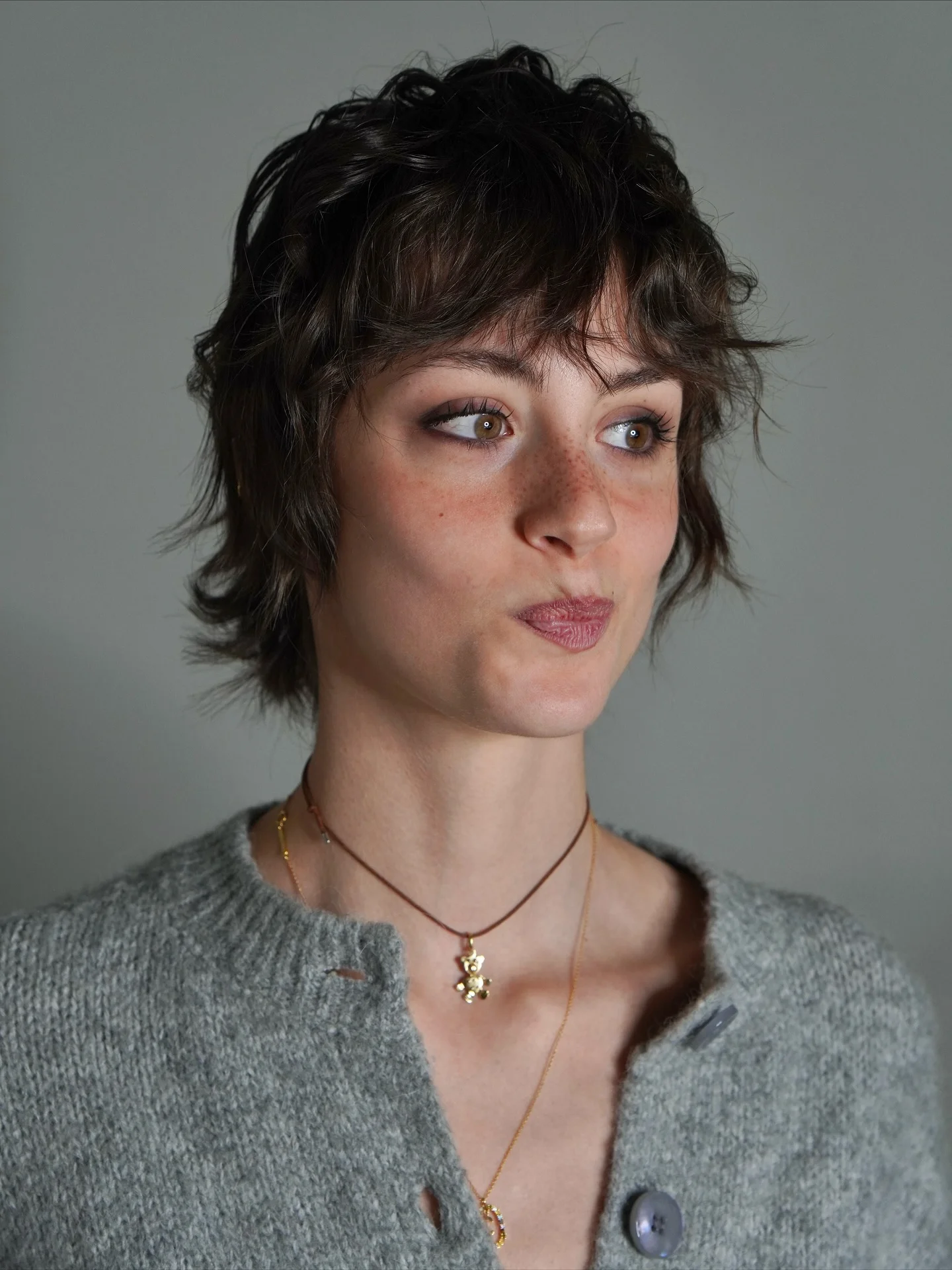 fall short haircuts 2026 Soft Shag Pixie With Feathered Fringe