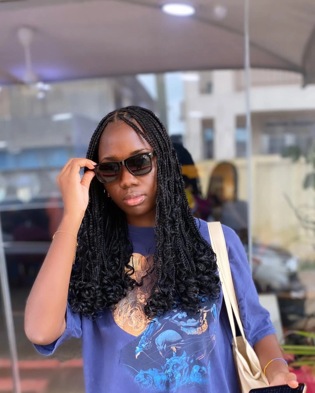 feed in braid hairstyles Soft Curled Feed-In Braids For Everyday Glamour