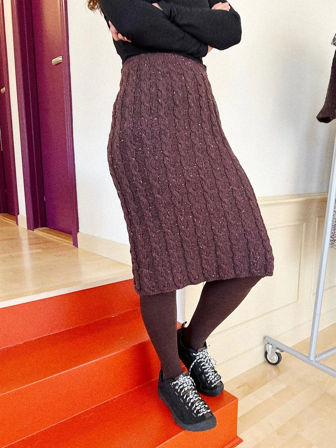 knit skirt outfits fall 2026 Classic Cable Knits That Make Everyday Dressing Feel Elegant