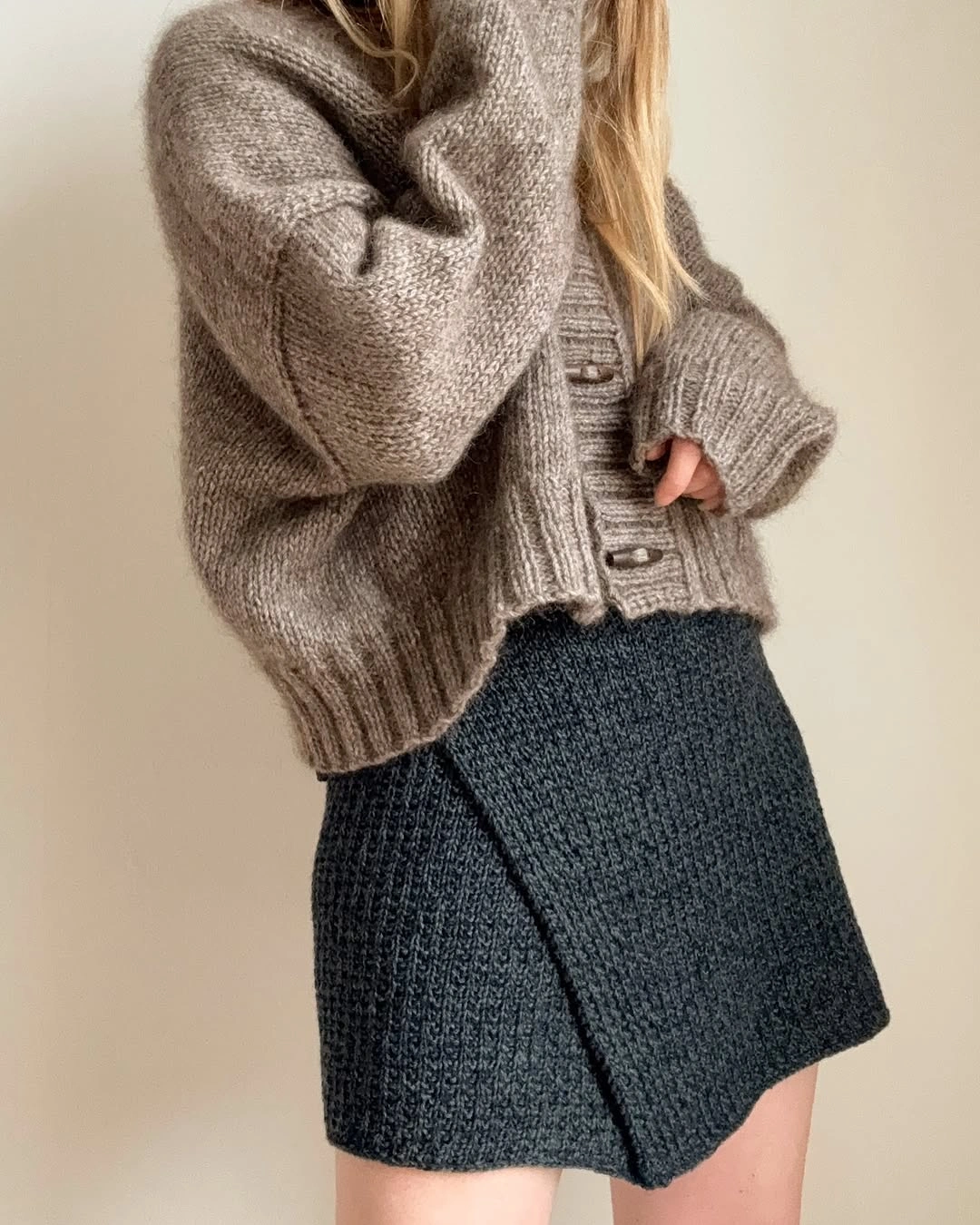 knit skirt outfits fall 2026 Relaxed Grey Knits for Effortless Everyday Style
