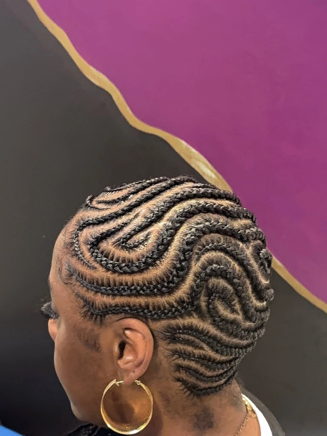 lemonade braid hairstyle Intricate Swirl Lemonade Braids Without Added Length