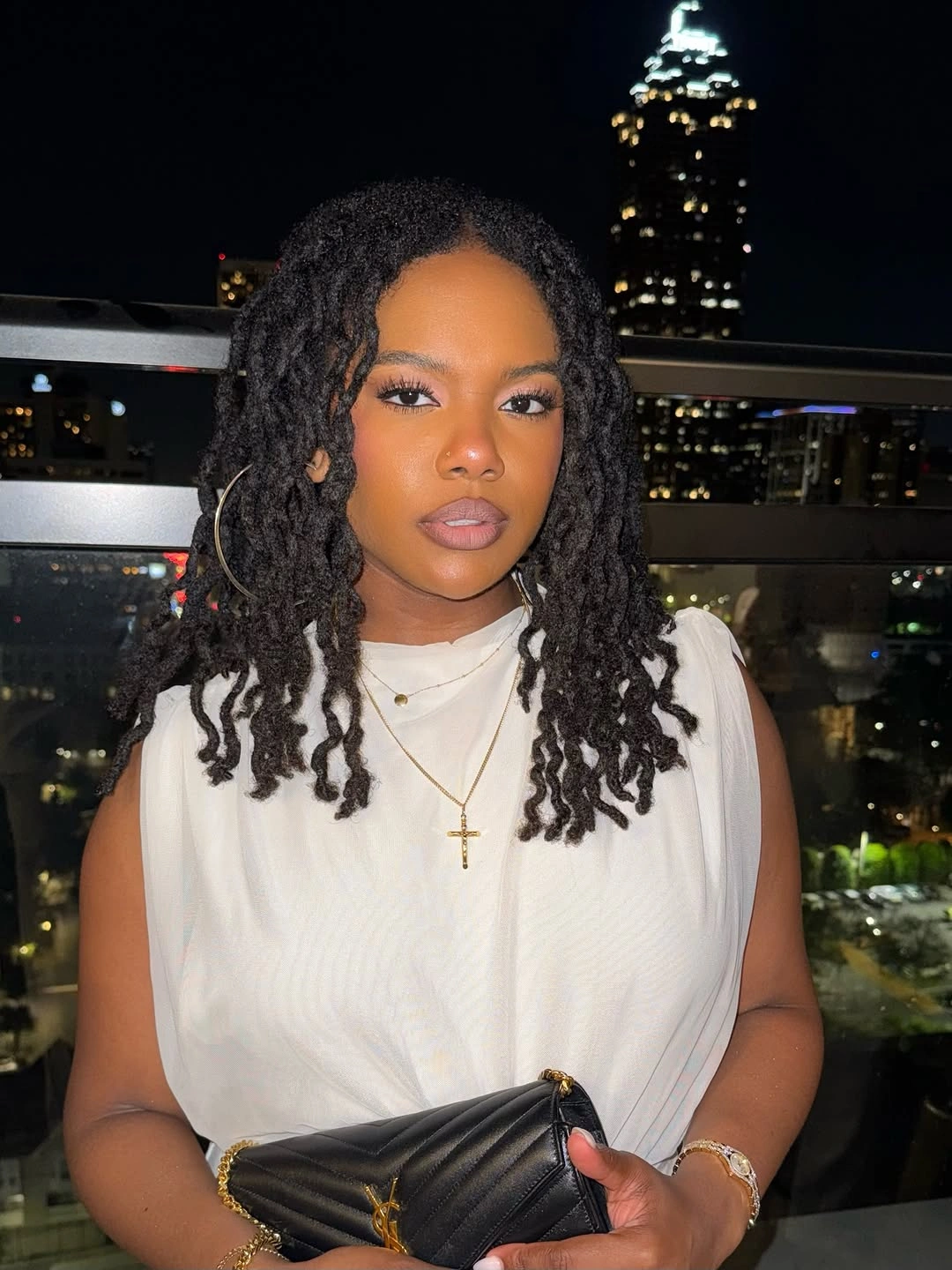 locs hairstyles for black women Elegant Evening Locs for Sophisticated Occasions