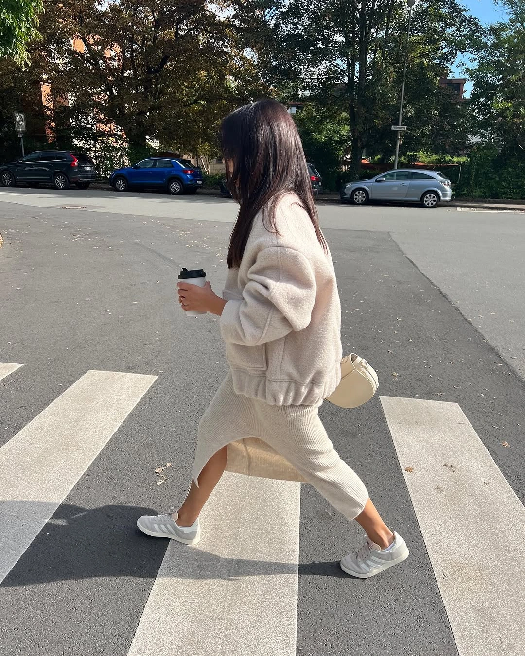 midi skirt fall outfit 2026 Soft Cream Knit Sets for Cozy Everyday Elegance